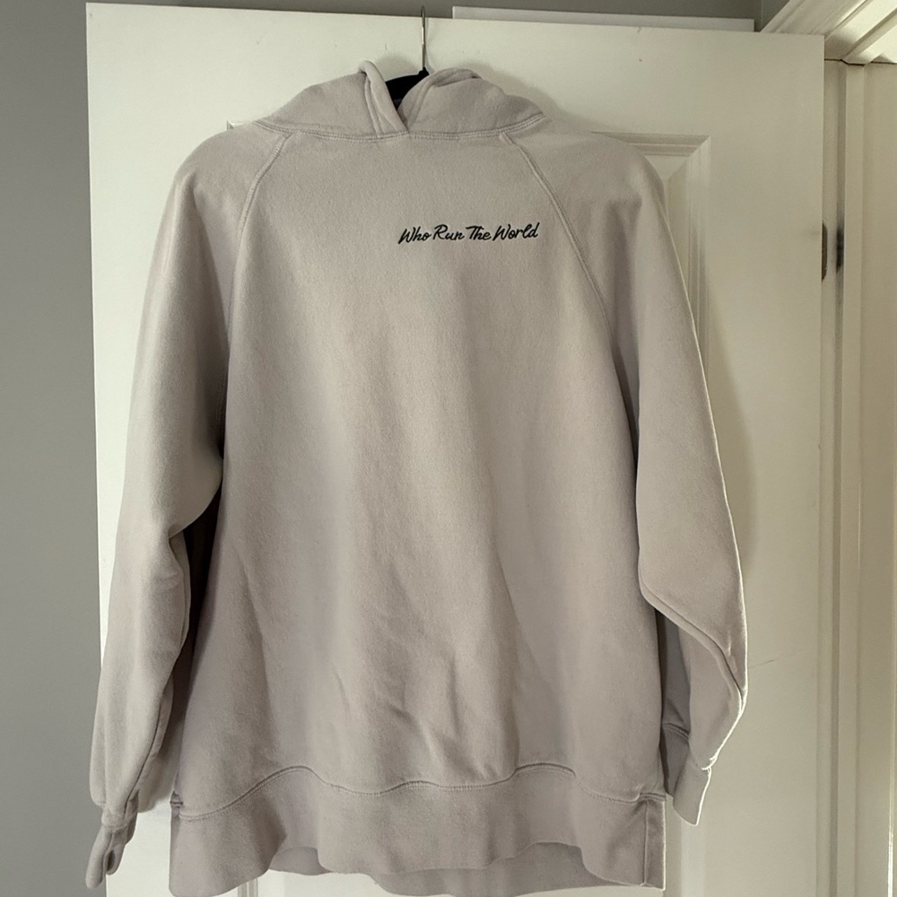 Smash + Tess Light Gray Hoodie Sweater
